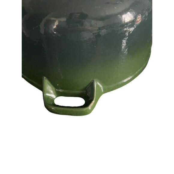 Tramontina Enameled Cast Iron Dutch Oven 3.5 Quart Green Shades Germany - Picture 4 of 9